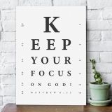 Poster: Keep your focus - A3