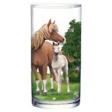 Trinkglas "Pferde"