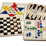 Spiele-Holzbox