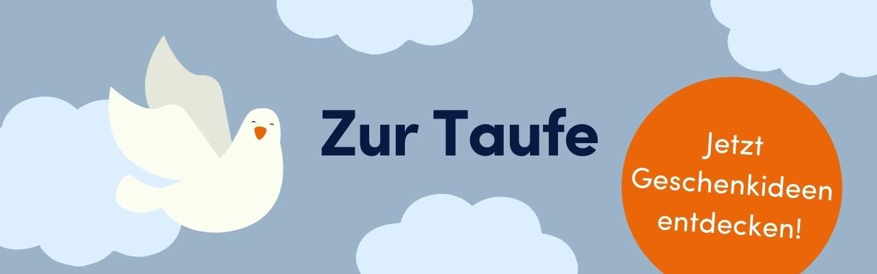 Banner - Geschenke zur Taufe