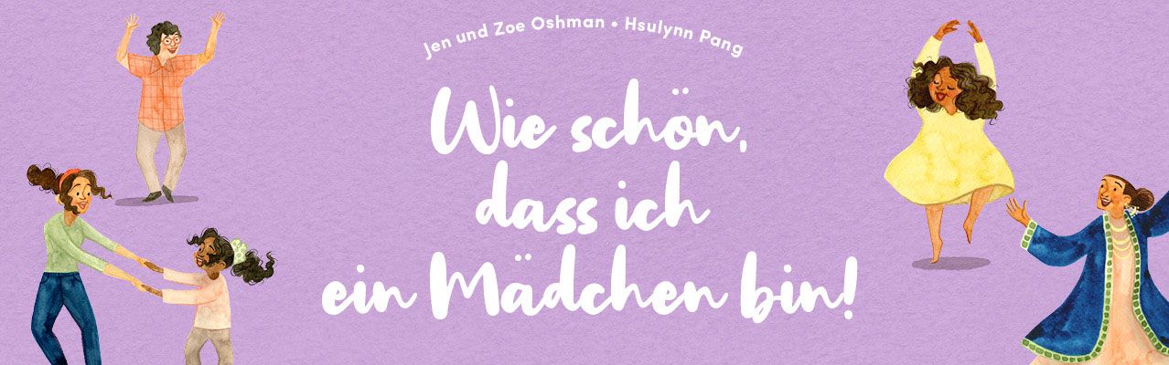 Banner - Wie schön, dass ich ein Mädchen bin!