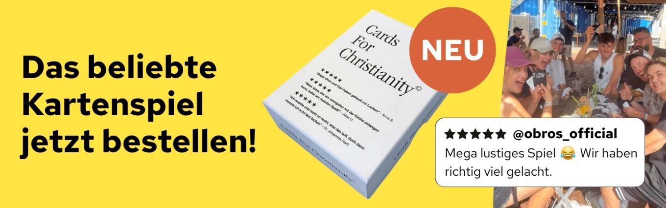 Banner - Cards for Christianity