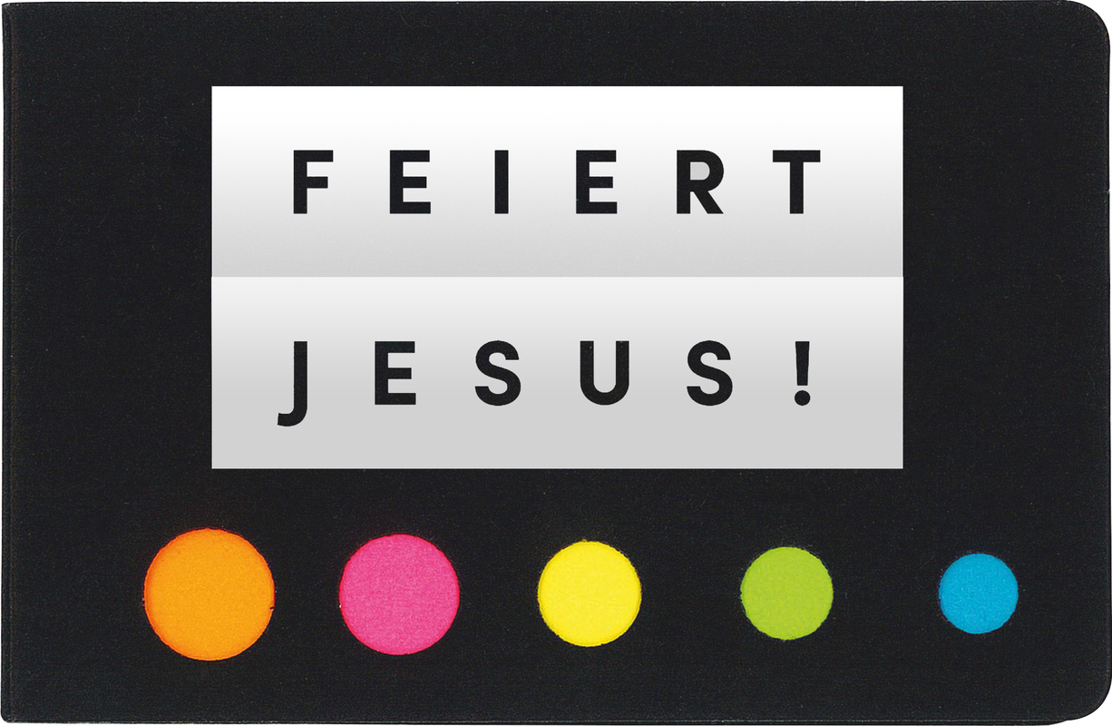 Feiert Jesus! Haftnotiz-Set (10er Paket)