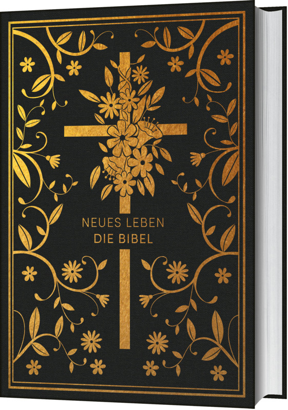 Neues Leben. Die Bibel - Golden Grace Edition, Tintenschwarz