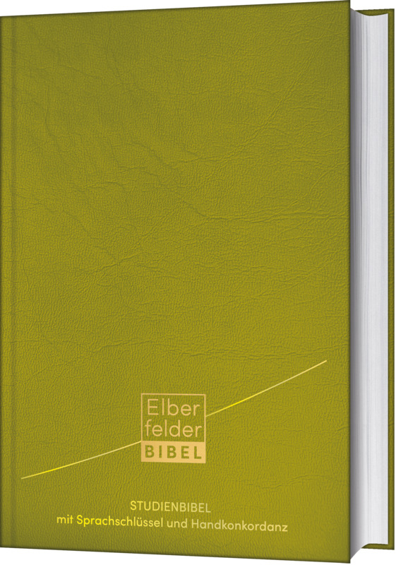 Elberfelder Studienbibel, Kunstleder, mit Sprachschlüssel und Handkonkordanz - Cover